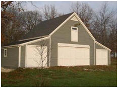 Pole-Frame Carriage House and Country Garage Plans by Don Berg