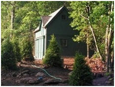 Carriage House Style Pole-Barn Plans by Architect Don Berg