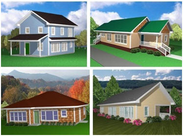 Free Plan Book with 12 Affordable Passive Solar Home Designs from Appalachian State University  -  Download your free copy of this 59 page book for design ideas and practical, energy efficient construction details for your next home.